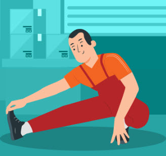 Stretching Exercises Good for Preventing Warehouse Injuries