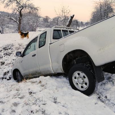 Vehicular Accident in the Snow