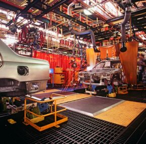 Automobile manufacturing plant