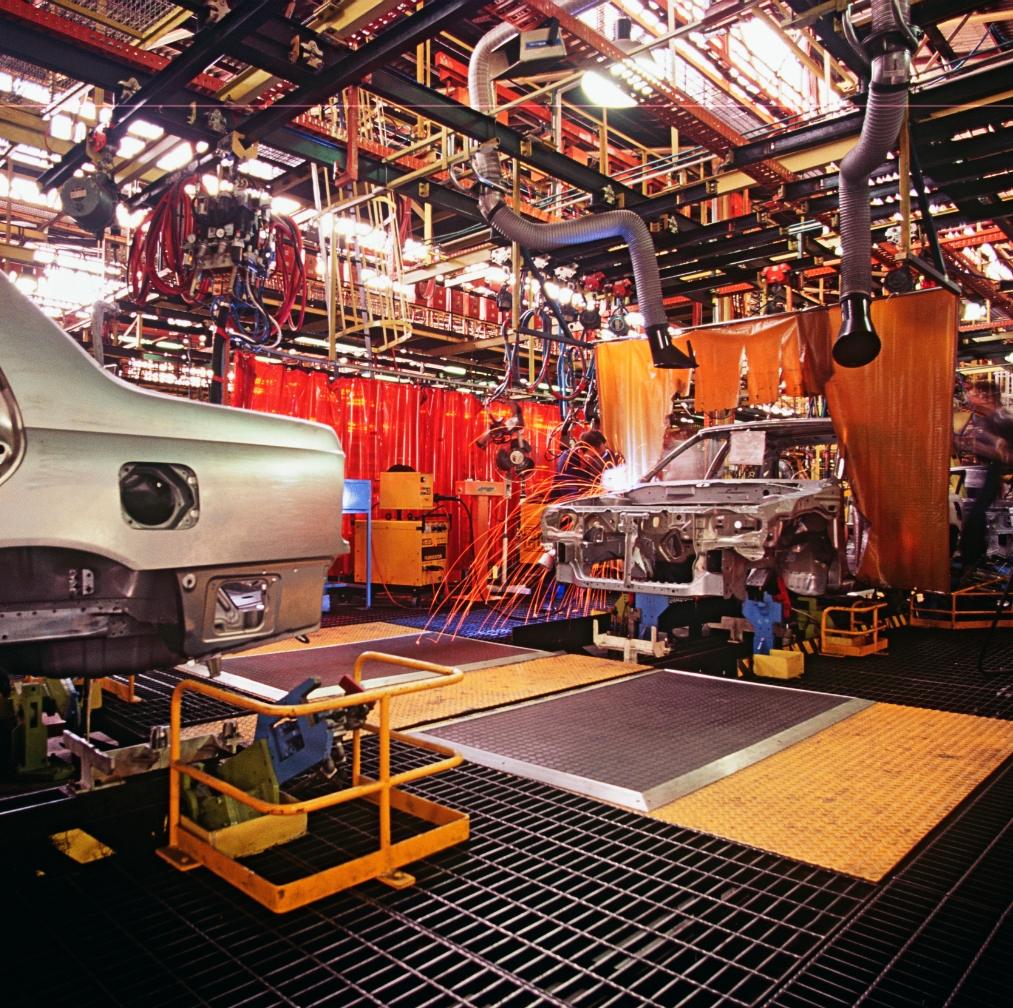 Automobile manufacturing plant