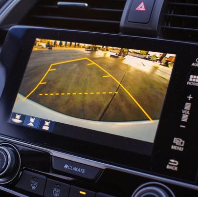 Back up or reverse camera a sample of car's safety system