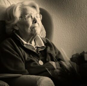 Neglected elderly in a nursing home