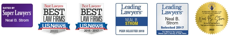 Neal Strom's attorney badges