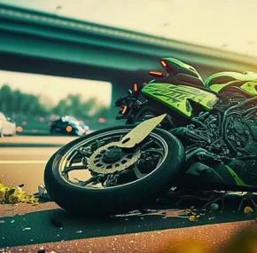 motor bike and died on the road in a fatal accident. average motorcycle accident settlement