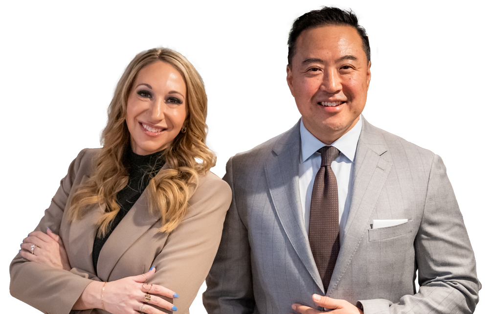 Lindsey Strom and Kevin Yen